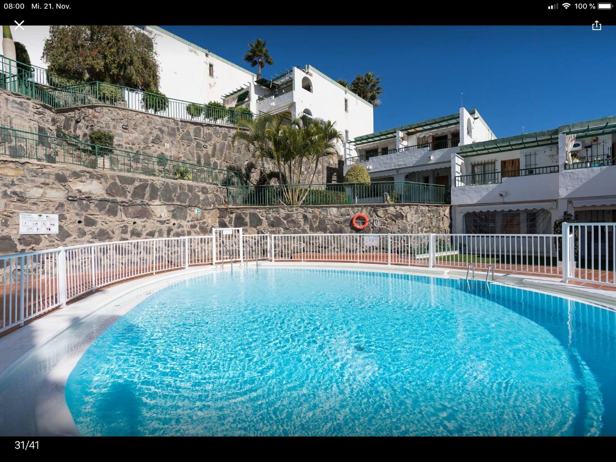 Sea View 2Br Toploctaion Heated Pool 5 Min To Beach San Agustín Dış mekan fotoğraf