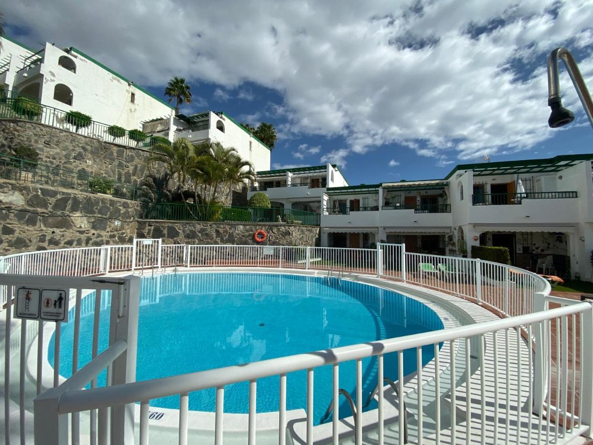 Sea View 2Br Toploctaion Heated Pool 5 Min To Beach San Agustín Dış mekan fotoğraf