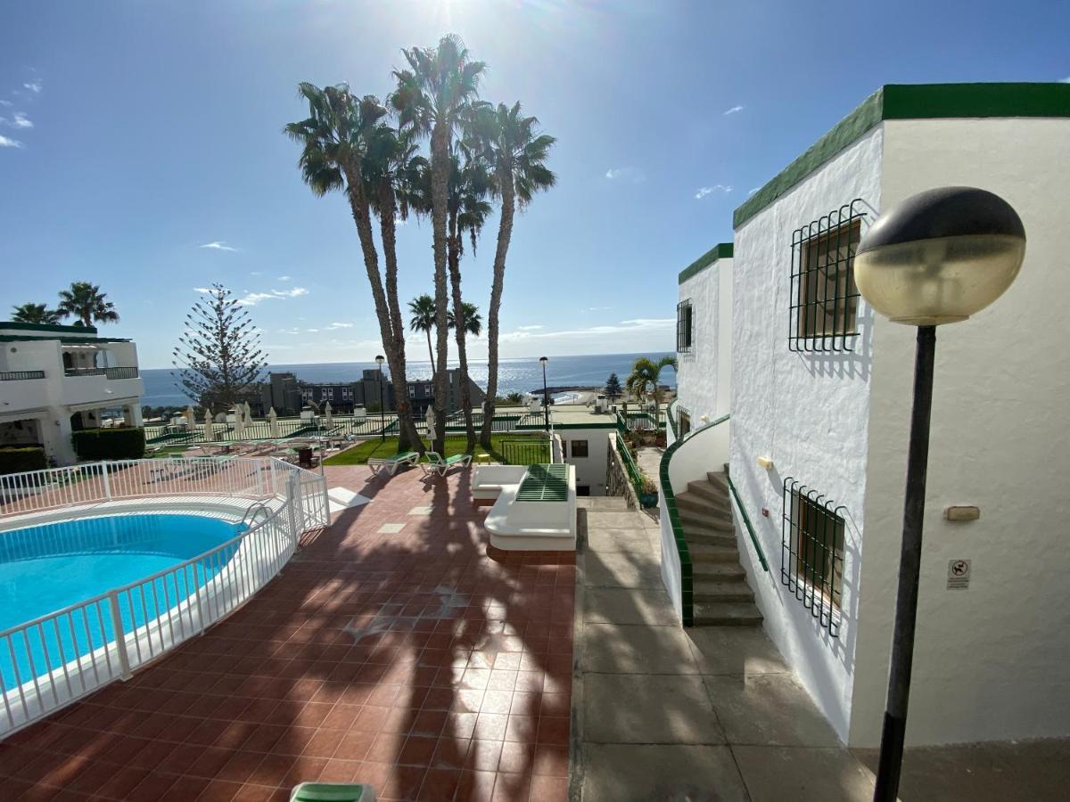 Sea View 2Br Toploctaion Heated Pool 5 Min To Beach San Agustín Dış mekan fotoğraf